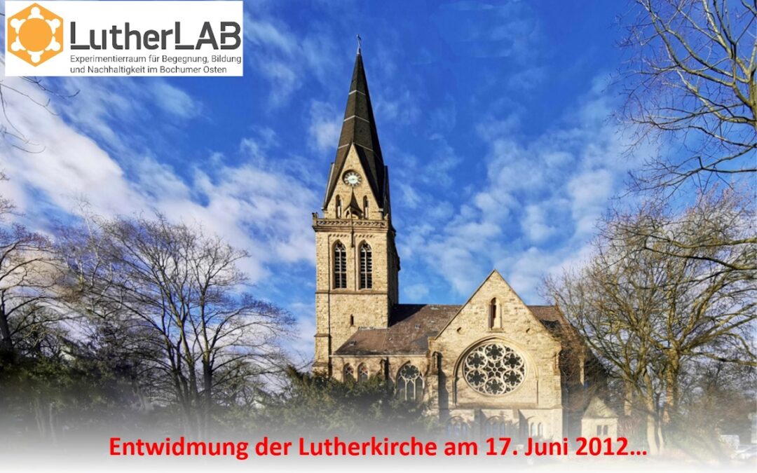 Die Lutherkirche vor 12 Jahren entwidmet
