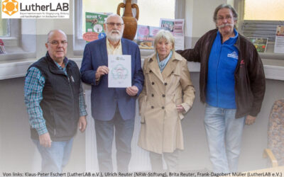 Die NRW-Stiftung fördert LutherLAB e.V.