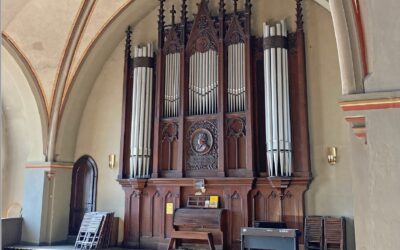 Die LutherLAB Orgel ist wieder fit