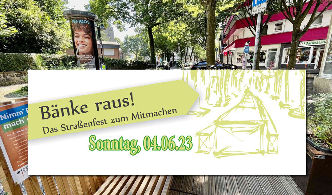 „Bänke raus“ Stadtteilfest – LutherLAB macht mit!